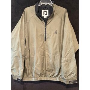 FootJoy DryJoys Golf‎ Windbreaker Pullover Lightweight Jacket Mens Large